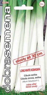 Dobrá semena Cibule sečka - Long White Koshigaya "pórková" 2g