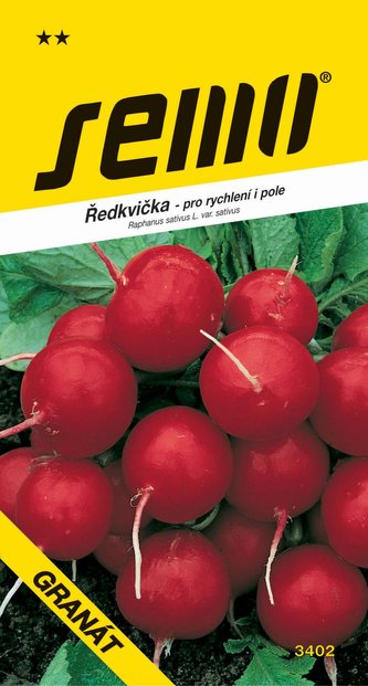 Ředkvička červ. - Granát rychl, pole 5g
