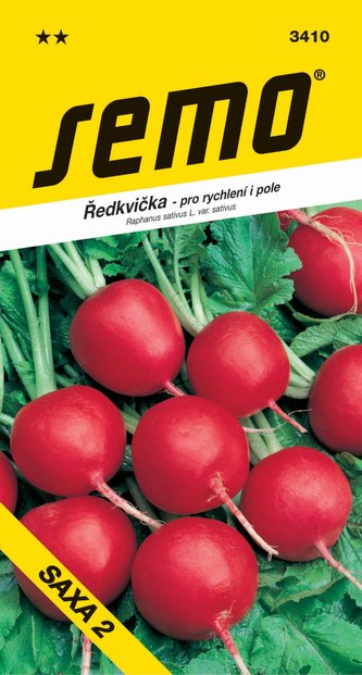 Ředkvička červ. - Saxa 2 rychl, pole 5g