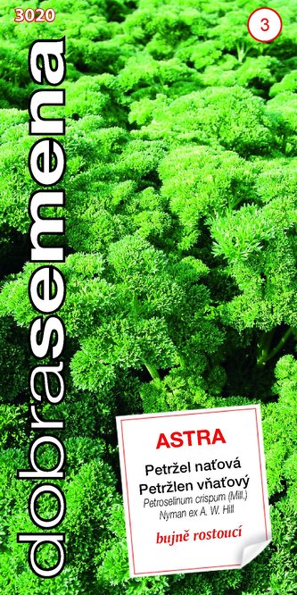 Dobrá semena Petržel naťová - Astra kadeřavá 3g