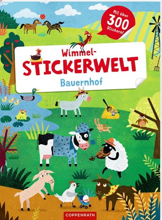 Wimmel-Stickerwelt - Bauernhof