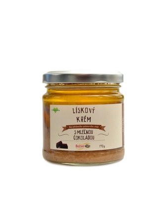 Božské oříšky - Lískový krém s mléčnou čokoládou 190 g