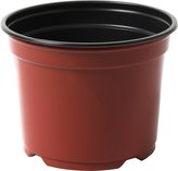 Kontejner Desch 9 cm - terakota/černá 10 ks