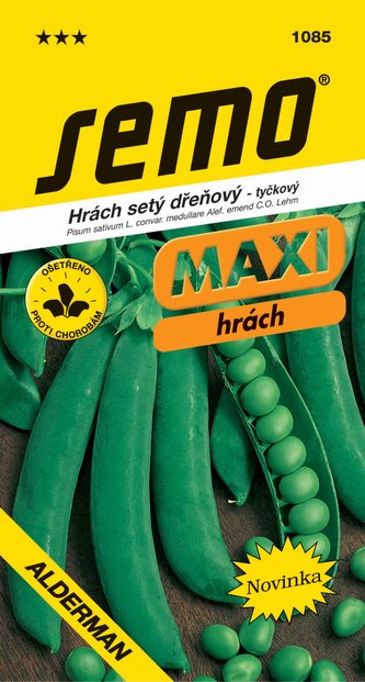 Hrách zahr. - Alderman tyčkový pozdní 30g - série MAXI