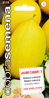 Dobrá semena Meloun cukrový - Jaune Canari 3 20s
