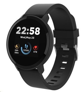 CANYON smart hodinky Lollypop SW-63 BLACK, 1,3" IPS displej, 8 multi-sport, IP68, Android/iOS CANYON smart hodinky Lollypop SW-63 BLACK, 1,3" IPS displej, 8 multi-sport, IP68, Android/iOS