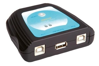 Přepínač USB 2.0 - 2:1 manuální Přepínač USB 2.0 - 2:1 manuální