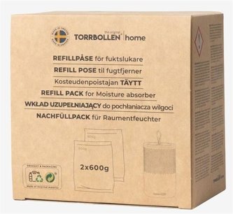 Sáček Everbrand Sweden AB náhradní do pohlcovače vlhkosti Absodry Duo Family Bag, 2 x 600 g Sáček Everbrand Sweden AB náhradní do pohlcovače vlhkosti Absodry Duo Family Bag, 2 x 600 g