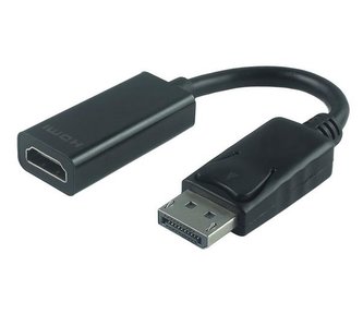 Adaptér DisplayPort - HDMI Male/Female , support 3D, 4K*2K@30Hz, 20cm Adaptér DisplayPort - HDMI Male/Female , support 3D, 4K*2K@30Hz, 20cm