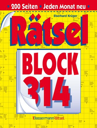 Rätselblock 314 (5 Exemplare à 2,99 EUR)
