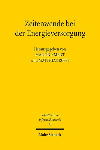 Zeitenwende bei der Energieversorgung