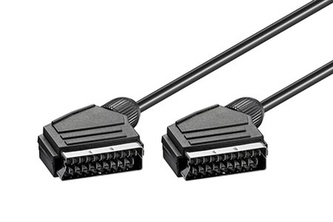 Kabel propojovací scart(M) - scart(M), 5m