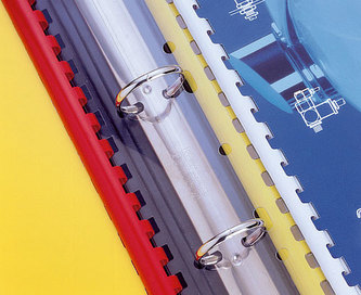 Páska Eurosupplies s perforací pro zavěšení plastové vazby do pořadače 100ks