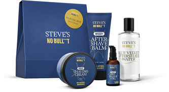 Steve's Dárková sada Shaving Box Blue Velvet man