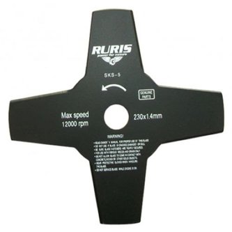 Žací nůž RURIS 4 zuby