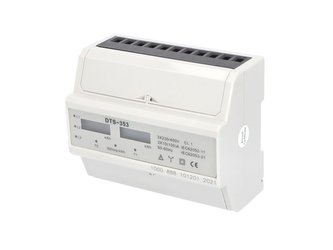 Elektroměr Eleman DTS 353-L 2 TARIF 100A 7modulový LCD