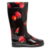 Oldcom Dámské Holínky JAHODA Velikost: 35/36, Barva: Černá