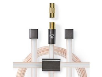 Anténa FM sada NEDIS ANFMTB105GY20 | 2,0 m