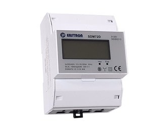 Elektroměr 3F na DIN lištu třífázový VCX EASTRON SDM72 D, MID, digitální