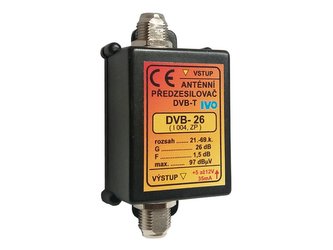 Ivo DVB-26 zesilovač 26dB (5-12V)