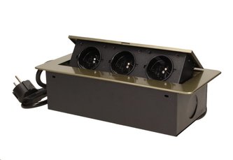 ORNO OR-AE-1337/BR Zásuvka vestavná