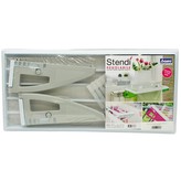 BAMA Sušák na prádlo nastavitelný STENDI, barva světle šedá