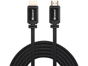 Sandberg HDMI 2.0 kabel 4K, M/M, 2m, černý