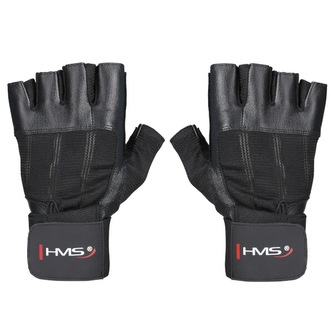 RST04 ČERNÉ VEL.XL FITNESS RUKAVICE HMS