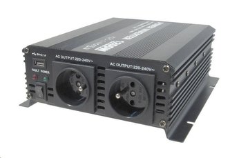 Měnič napětí Soluowill NM1,2K-12 12V/230V 1200W