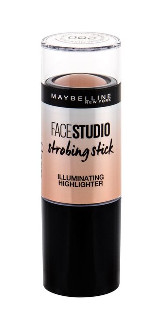 Maybelline FaceStudio Rozjasňovač Strobing Stick 9 g 200 Medium-Nude Glow pro ženy