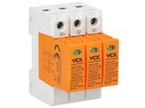 Přepěťová ochrana VCX DC třída T1T2 (B+C) 3P 1200V 12.5kA RED