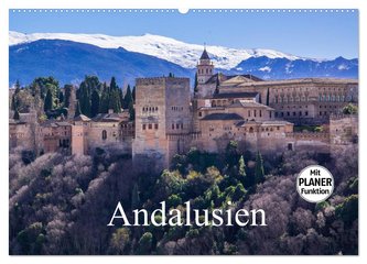 Andalusien (Wandkalender 2024 DIN A2 quer), CALVENDO Monatskalender