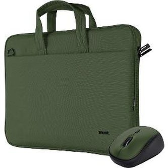 Sada TRUST Notebook Bag 16" + mouse green