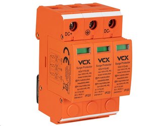 Přepěťová ochrana VCX DC třída T1T2 (B+C) 3P 1200V 5kA Professional Plus