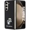 Karl Lagerfeld PU Saffiano Karl and Choupette NFT kryt Samsung Galaxy Z Fold5 černý