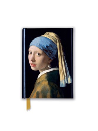 Johannes Vermeer: Girl with a Pearl Earring (Foiled Pocket Journal)