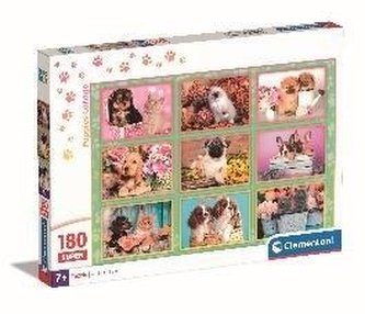 Puzzle 180 Super Puppies Collage Puzzle 180 Super Puppies Collage