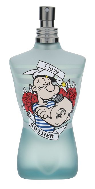 Jean Paul Gaultier Le Male Toaletní voda Popeye Eau Fraiche 125 ml pro muže Tester