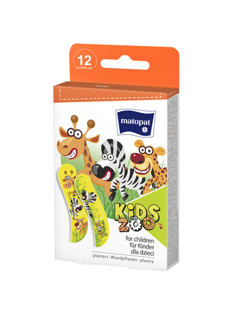 Matopat náplast Zoo 12 ks Matopat náplast Zoo 12 ks