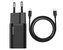 Baseus TZCCSUP-B01 Super Si Quick Nabíječka USB-C 20W + Simple Wisdom Data Kabel USB-C to iP 1m Black