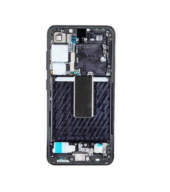 Samsung S911B Galaxy S23 Středový Rámeček Phantom Black (Service Pack)