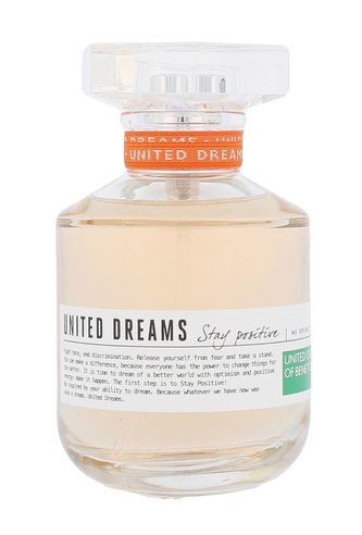 Benetton United Dreams Toaletní voda Stay Positive 80 ml pro ženy