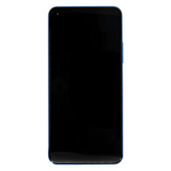 LCD Display + Dotyková Deska + Přední Kryt pro Xiaomi 11 Lite NE 5G Blue (Service Pack)
