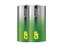 Baterie C (R14) alkalická GP Super 2ks (fólie)