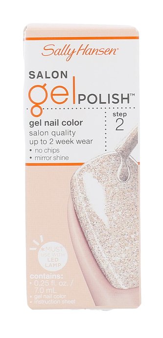 Sally Hansen Salon Gel Polish Lak na nehty Step 2 7 ml 185 Karat Cake pro ženy