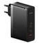Baseus CCGP100201 GaN5 Pro Fast Nabíječka USB + 2xUSB-C 140W Black