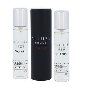 Chanel Allure Homme Sport Toaletní voda 3x20 ml Twist and Spray pro muže Tester
