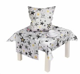 Ubrus vánoční, Hvězdičky 85 x 85 cm