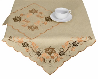 Ubrus celoroční, Javorové listí, béžový pr. 150