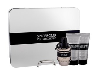 Viktor & Rolf Spicebomb toaletní voda 50 ml + krém na holení 50 ml + balzám po holení 50 ml